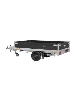 Remorque plateau PL 256 150 1350 1BK SARIS