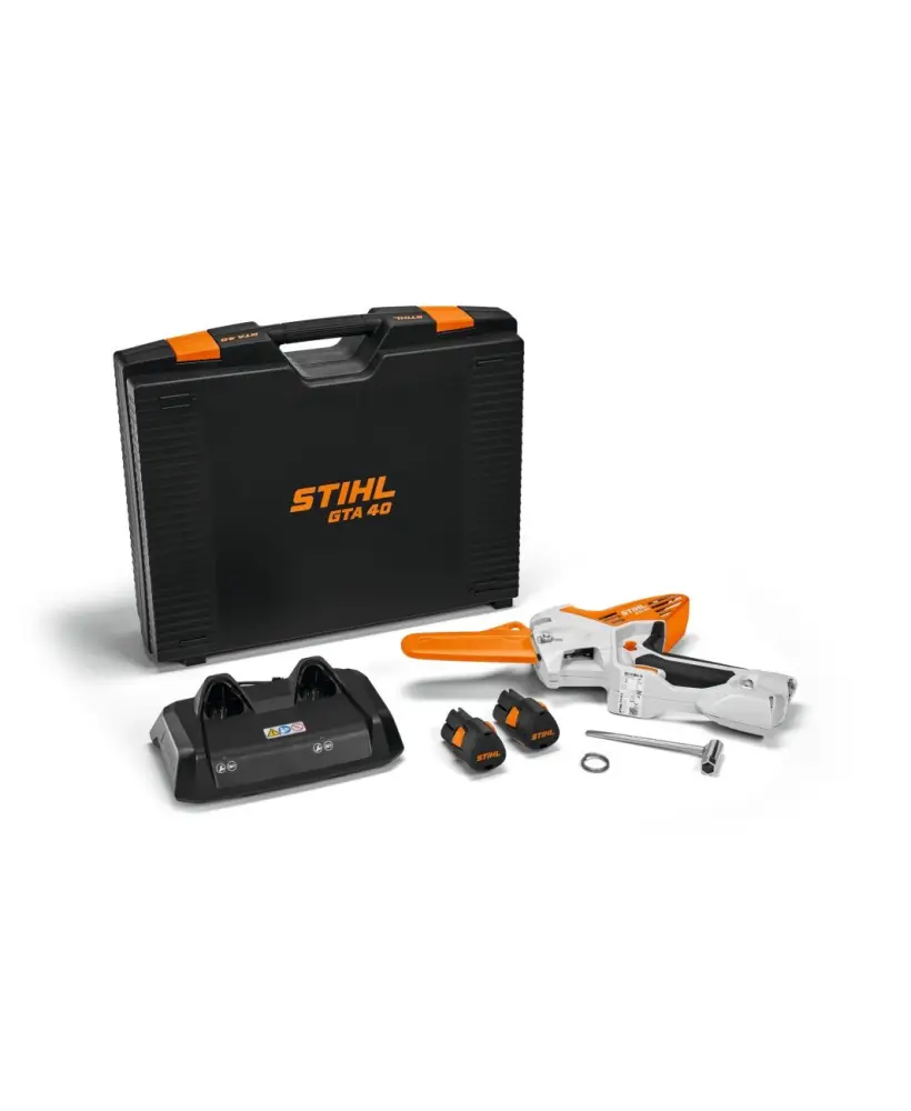Pack Mini-tronçonneuse sur batterie GTA 40 STIHL
