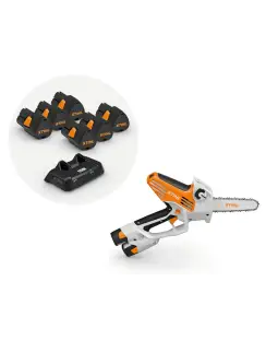 Pack Mini-tronçonneuse sur batterie GTA 40 6 batteries STIHL