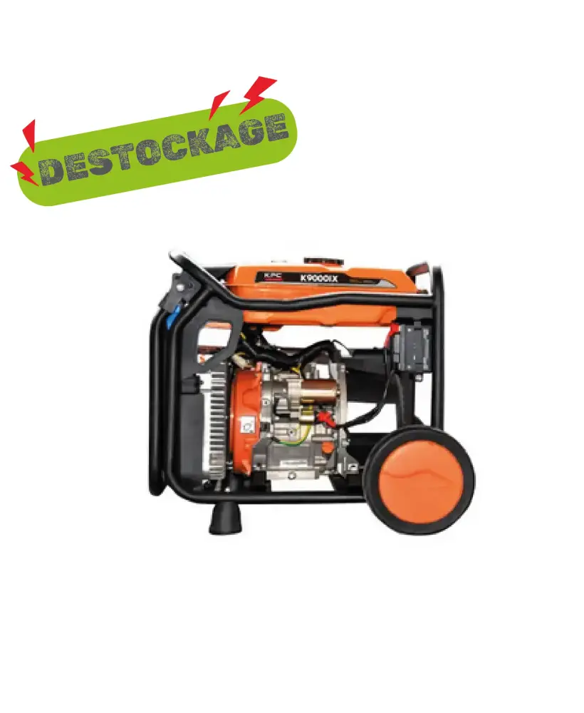 Groupe électrogène K9000IXE KPC DESTOCKAGE 990€