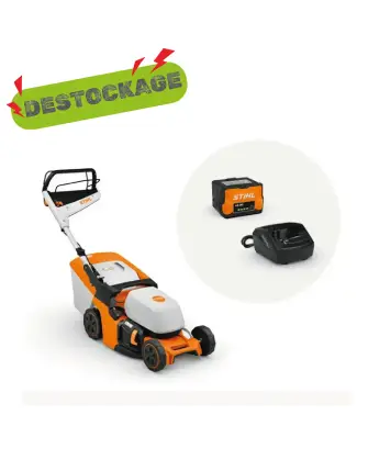 Pack Tondeuse à batterie RMA 443 V STIHL