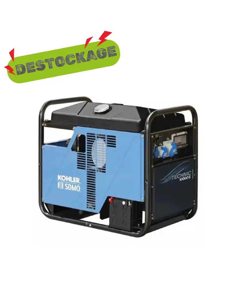 Groupe Electrogène SDMO TECHNIC 10000 A Destockage 2 990€